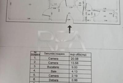 Apartament cu 2 camere decomandat, mobilat în Sebastian - 7
