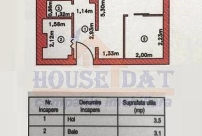 Garsonieră decomandată, mobilată în Banu Manta - 10