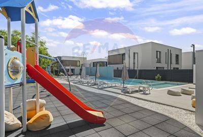 Vila individuala 4 camere 202 mp utili, Corbeanca, ansamblu cu piscina - 19