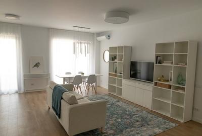 Apartament cu 2 camere decomandat, mobilat în Băneasa