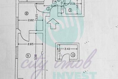 3 camere cu terasă lângă Stadionul Național - 4