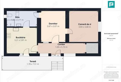 Casa 2 camere la DN7 in Odvos - 6
