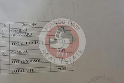 Apartament cu 2 camere semidecomandat în Dorobanți