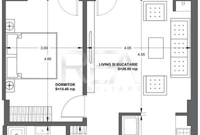 2 camere Premium cu spatii vitrate TEPES VODA 152 - 8