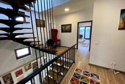 Penthouse triplex,lux,terasa 65 mp pozitie unica Aviatorilor lift privat+office - 6