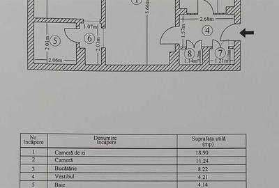 Apartament cu 2 camere decomandat în Câmpia Libertății - 1