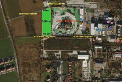 Teren Construcții intravilan de 6616 mp, în Central