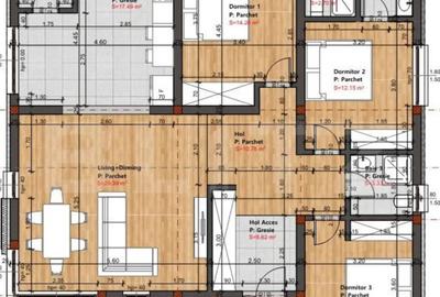Casă cu 4 camere cu Teren 500 Mp în Central - 4