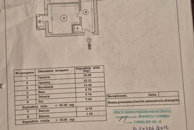 Apartament cu 2 camere decomandat în Capitol - 14