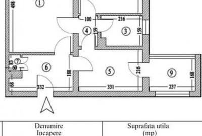 Apartament cu 2 camere decomandat, mobilat în Delfinariu - 9