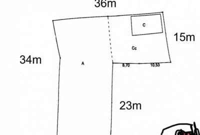 Teren de 942 mp, în Păcii