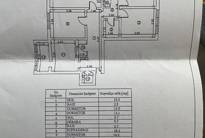 Apartament cu 4 camere decomandat, mobilat în Central - 9