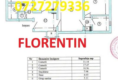 Apartament cu 3 camere semidecomandat în Ghencea