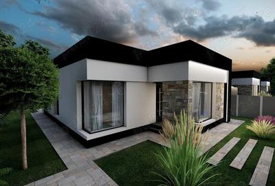 Casa cu 4 camere, 371 mp teren, 91 mp utili + terasa 19 mp