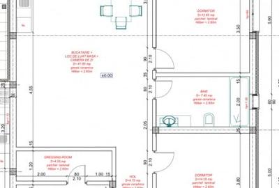 Duplex cu 4 camere cu Canalizare în Moșnița Nouă - 7