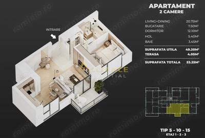 Apartament cu 2 camere în Metalurgiei - 3