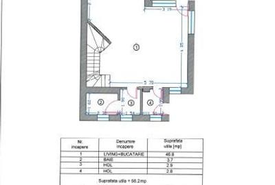 Casă individuală cu 4 camere cu Canalizare în Palazu Mare - 8
