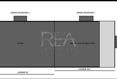 Hala 970 m.p. + 200m.p. Birouri | Temperatura controlata | Pallady/Oxigenului - 12