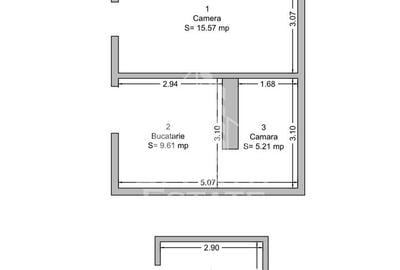 Apartament pretabil birouri, 30 mp, Piata Unirii - 1