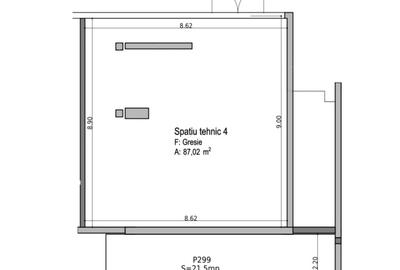 Spatiu tehnic ideal pentru depozitare de 87mp, zona Iulius Mall - 1