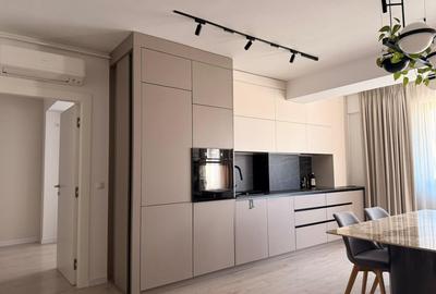 Apartament cu 2 camere semidecomandat, mobilat în Pipera - 3