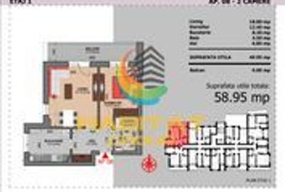 Apartament 2 Camere Decomandat Sector 4 Grand Arena 58.95Mp - 2