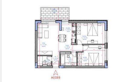 Apartament cu 3 camere decomandat în Unirii - 1