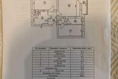Apartament cu 3 camere decomandat în Central - 8
