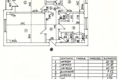 Apartament cu 3 camere decomandat în Nerva Traian - 13