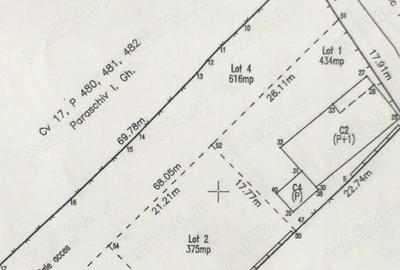 Teren de 375 mp, în Poșta - 1