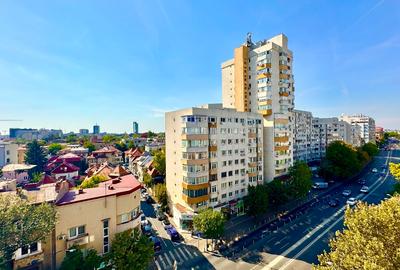 Apartament cu 2 camere semidecomandat în Dorobanți