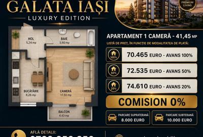 Garsonieră decomandată în Galata - 1
