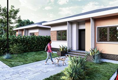 Casă individuală cu 4 camere cu Teren 400 Mp în Tunari