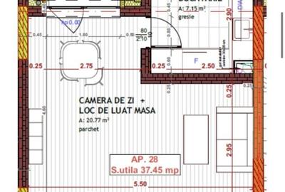 Garsonieră semidecomandată în Florești - 1