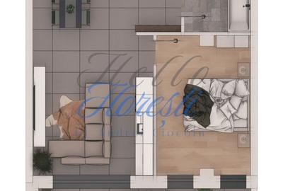 Apartament cu 2 camere în Florești