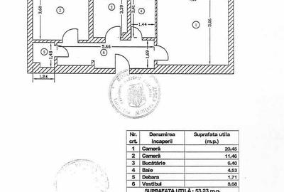 Apartament cu 2 camere decomandat în Decebal - 7