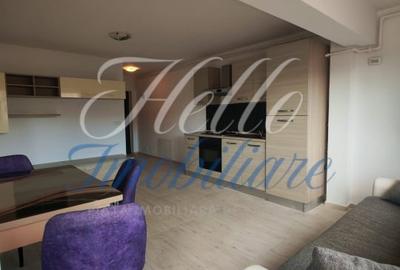Apartament cu 2 camere semidecomandat, mobilat în Baciu