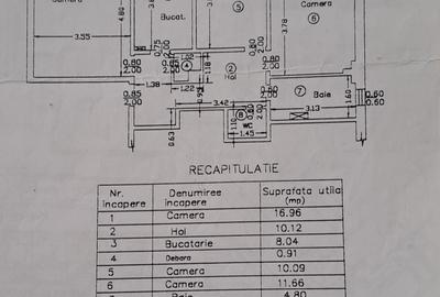Apartament cu 3 camere decomandat în Dacia - 3