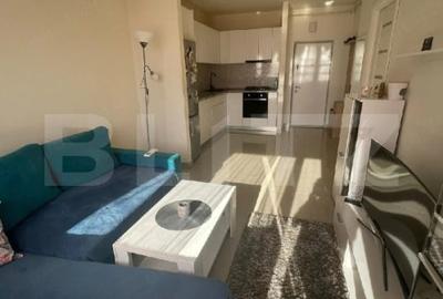 Apartament cu 2 camere semidecomandat, mobilat în Iris