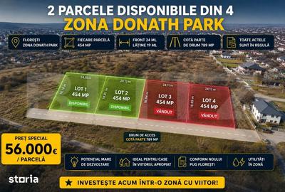 Teren de 454 mp, în Grigorescu