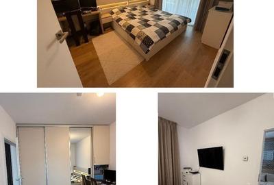 Apartament cu 3 camere semidecomandat, mobilat în Florești