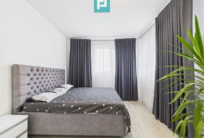 Apartament cu 3 camere semidecomandat, mobilat în UTA - 4