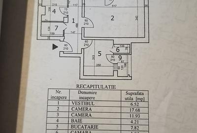 Apartament cu 2 camere decomandat în Mărgeanului - 1
