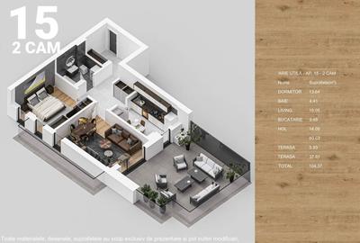 Apartament cu 4 camere decomandat în Titan - 1