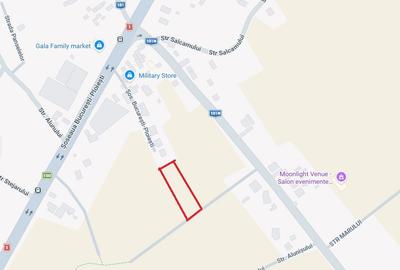 Teren intravilan de 2056 mp, în Ciofliceni