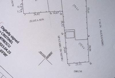 Teren de 3400 mp, în Bolotești