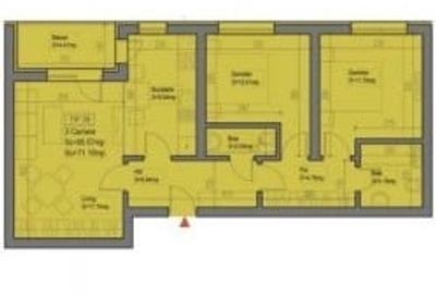 Vanzare apartament 3 camere Exigent Plaza - 1