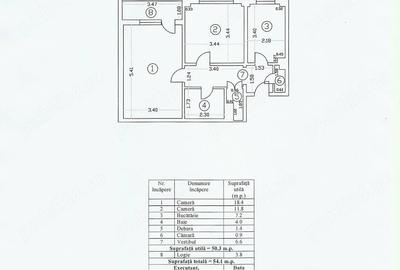 Apartament cu 2 camere decomandat în Sălăjan - 10
