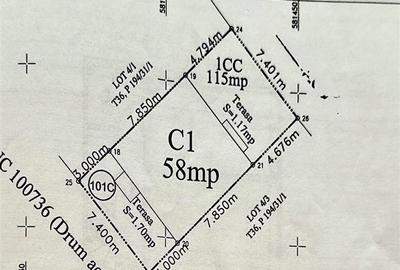 Duplex cu 4 camere cu Teren 174 Mp în Central - 27