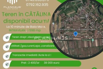 Teren Construcții intravilan de 1598 mp, în Coltău - 1
